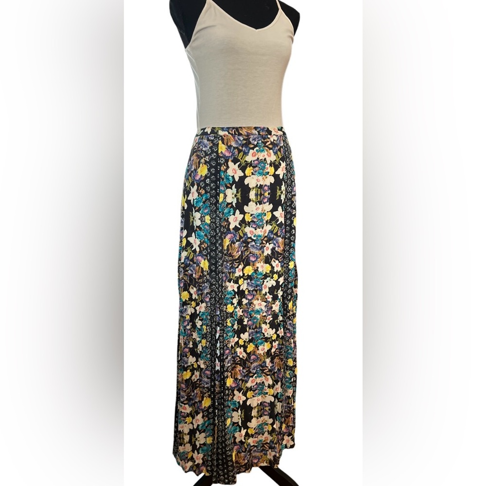 🔥 MINKPINK! GORGEOUS SLITTED FLORAL MAXI SKIRT! COOL GAUZY STYLE! FUN & FLIRTY! - Picture 12 of 12